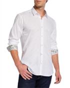 Men's Modern-fit Long-sleeve Jacquard