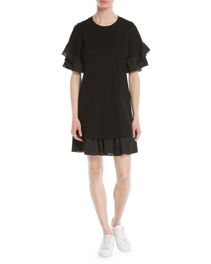 Savina Ruffle-trim