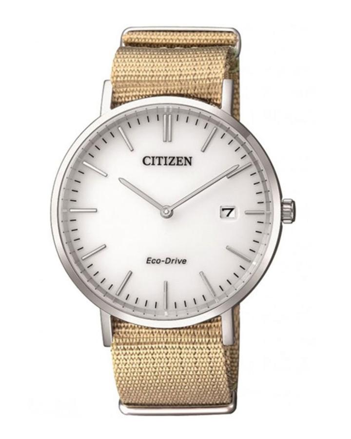 Men's 38mm Date Watch W/ Nylon