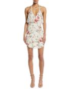 Narrow Escape V-neck Sleeveless Floral-print