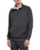 Men's Powerblend Fleece Zip Pullover