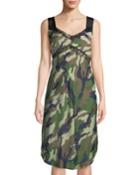 Camo Charmeuse