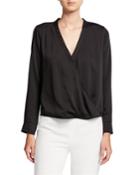 Faux Wrap Top