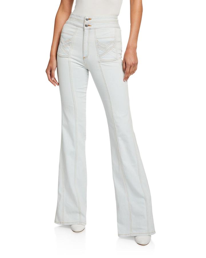 Farrah 11 Rise Wide-leg Jeans