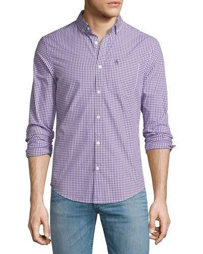 Check-print Cotton