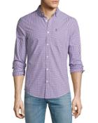 Check-print Cotton