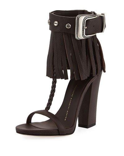 Fringed Studded Dress