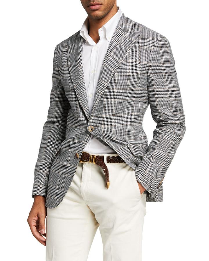 Men's Retro Prince Of Wales Plaid