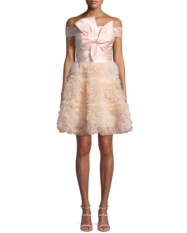 Mikado Bodice Cocktail Dress