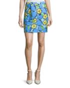 Lemon-print Cotton