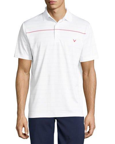 Pixelated Stripe Polo