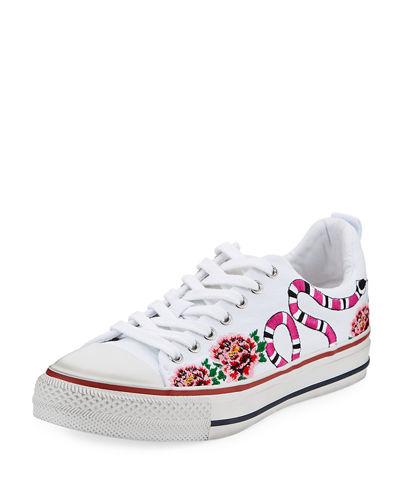 Vipera Bis Embroidered Low-top