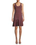 Layered Scoop-neck Tank Dress