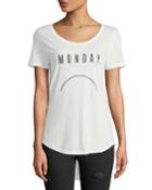 Monday Frown Short-sleeve Tee