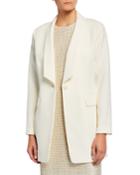 Bella Double Weave Jacket W/ Angled