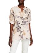 Long-sleeve Button Down Top