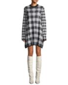 Checkerboard Long-sleeve