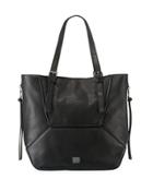 Crawford Leather Tote Bag, Black