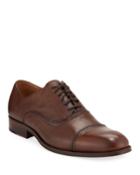 Garee Leather Cap-toe Oxford Dress