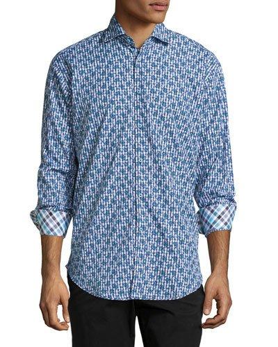 Poplin Long-sleeve Printed Sport