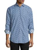 Poplin Long-sleeve Printed Sport