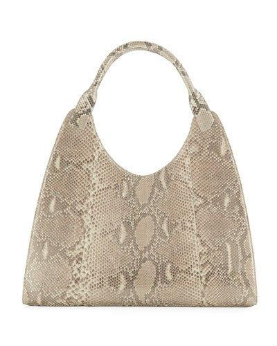 Python Dipped Hobo Bag
