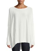 High-low Dolman-sleeve