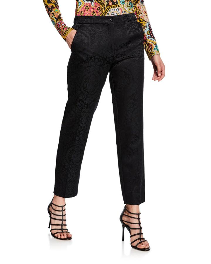 Paisley Jacquard Pants