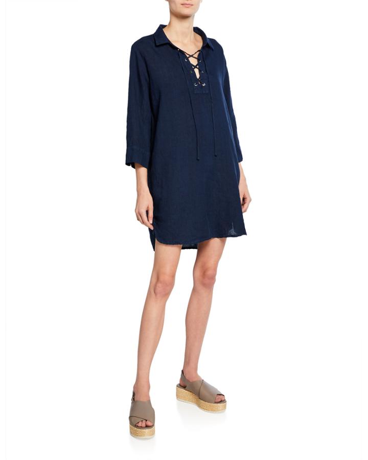 Lace-up Linen
