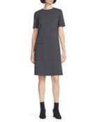 Jacintha Punto Milano Sheath Dress W/ Tonal
