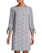 Tie-sleeve Printed