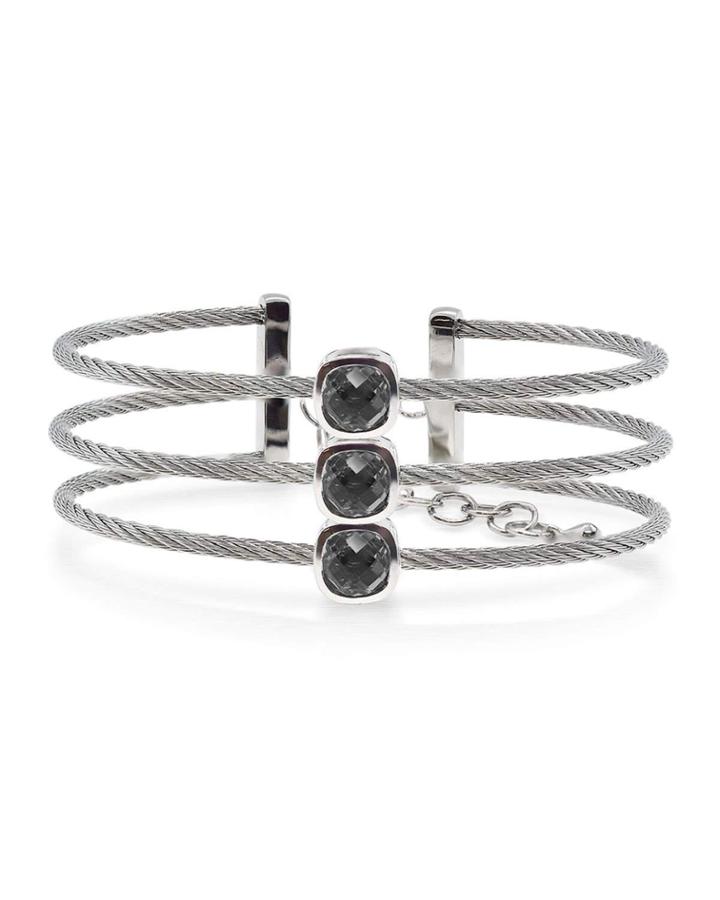 3-strand Black Onyx Cuff