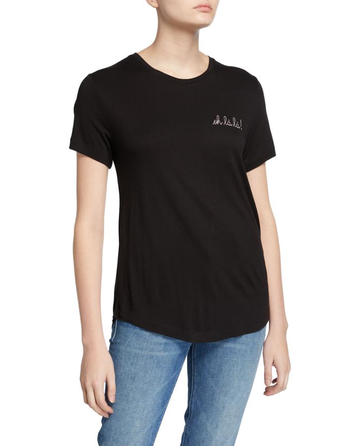 Oh La La Crewneck Tee