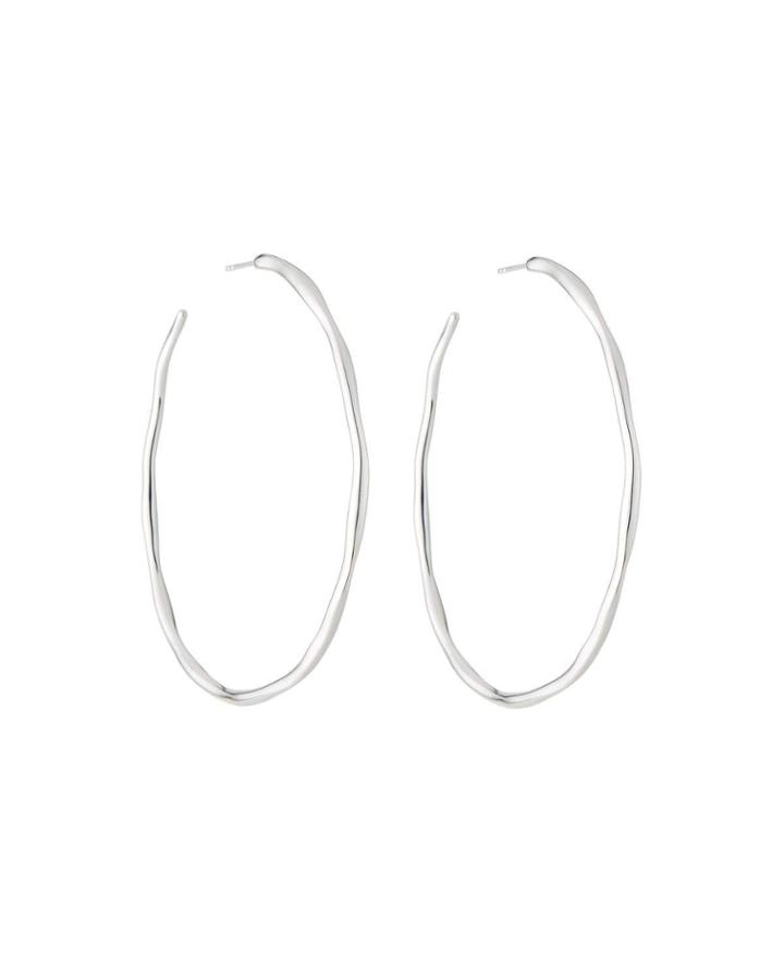 Classico Squiggle Hoop Earrings