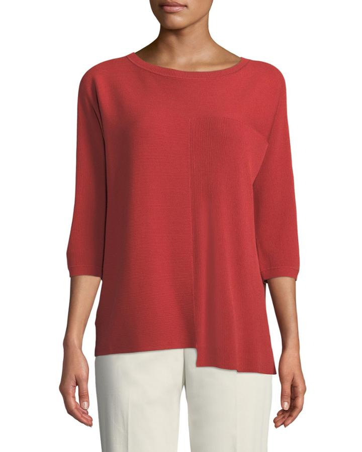 Asymmetric Mixed-ribbed