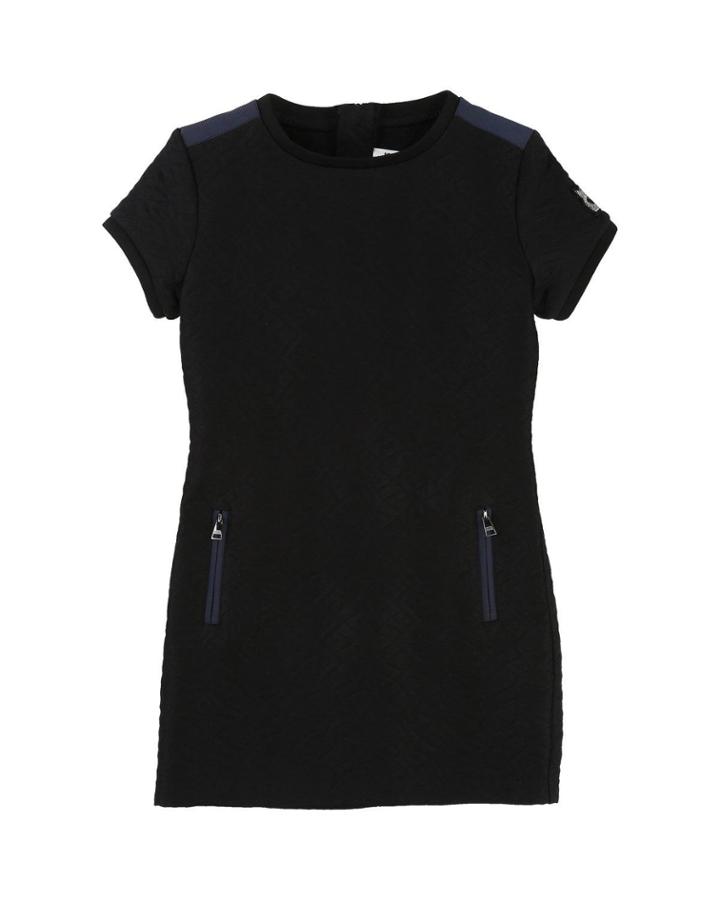 Quilted Dress W/ Zip Pockets,