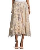 Asymmetric Ruffle A-line