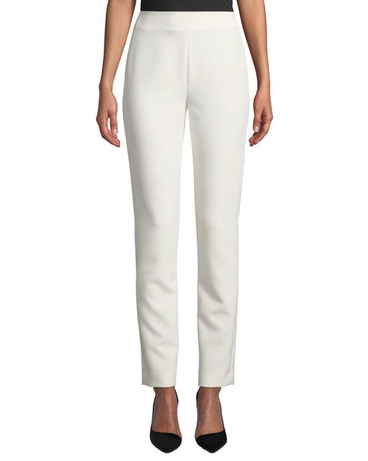Bella Double Weave Ankle Pants