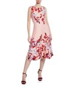 Floral Fit-&-flare