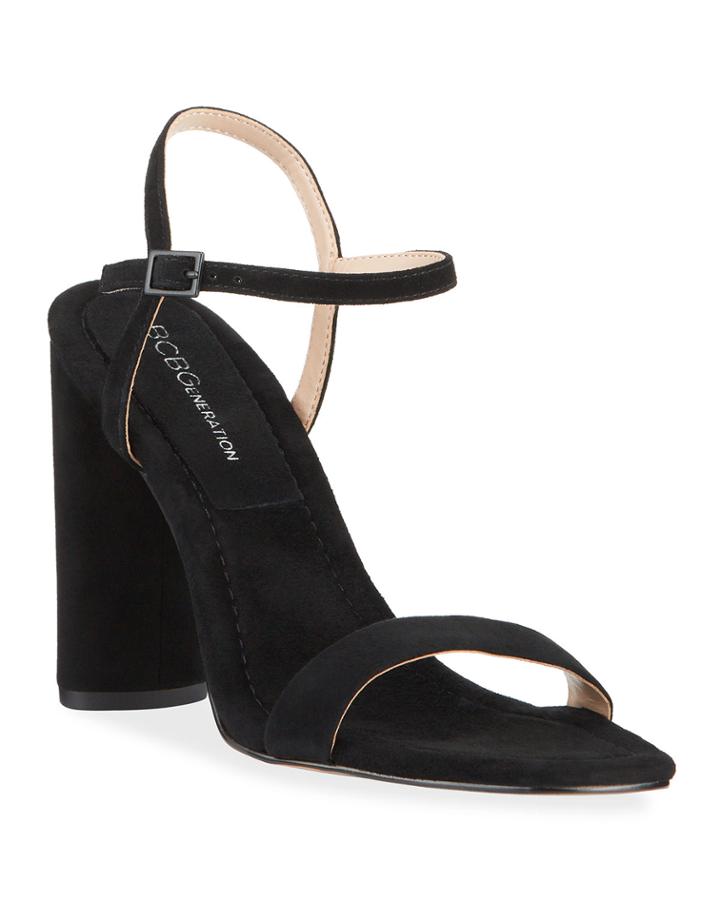 Ilsie Suede Column-heel