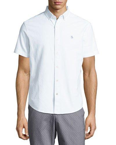Basic Short-sleeve Oxford