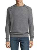 Men's Cashmere-jersey Topstitch
