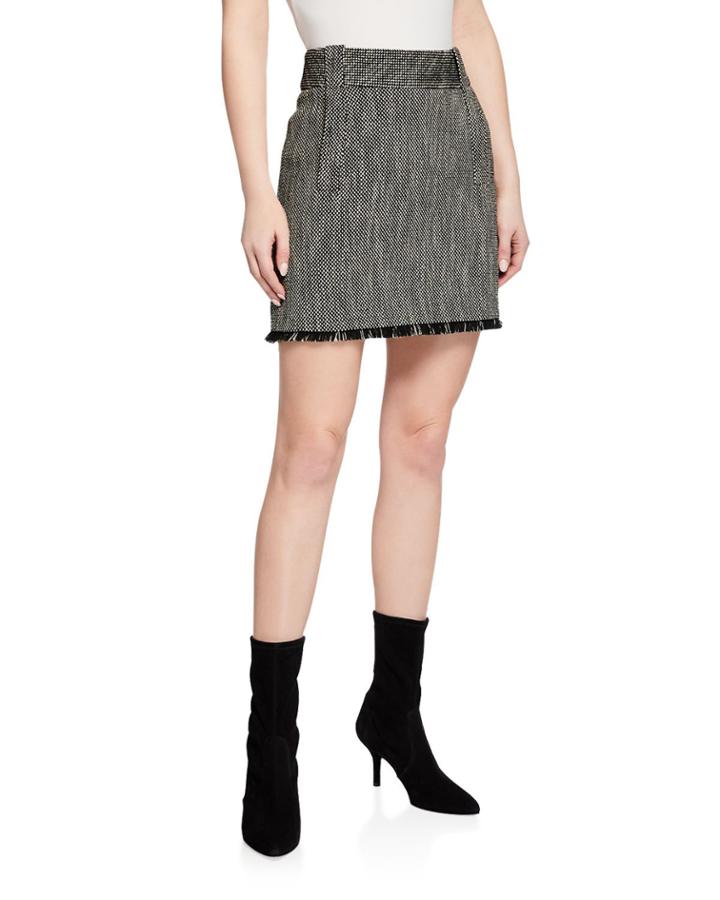 Graphic Checked Tweed