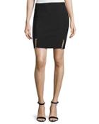 Pierced-hem Mini