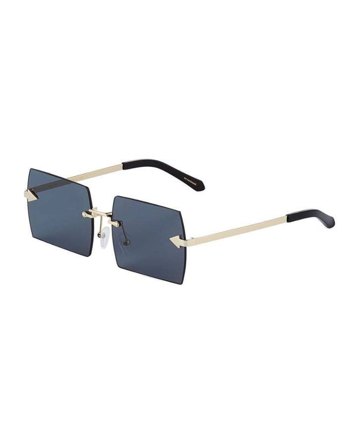 The Bird Rimless Square Metal
