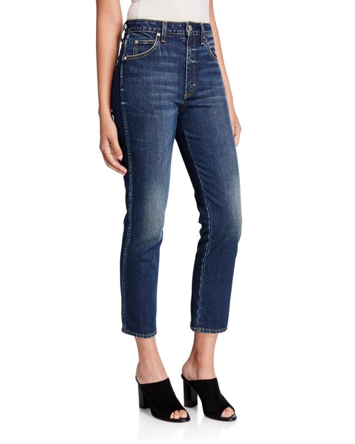 Chloe High Rise Ankle Crop