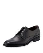 Plain-toe Leather Derby