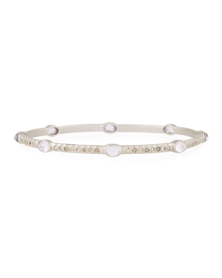 New World Rose Of France & Diamond Bangle