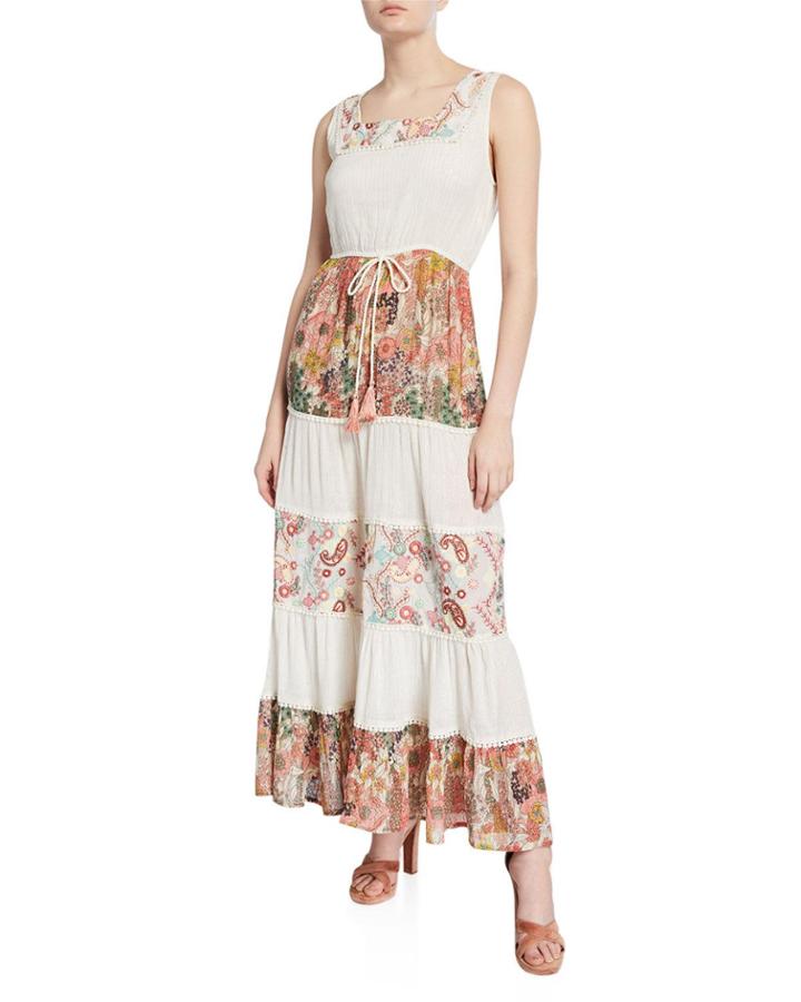 Morrison Floral Metallic Tiered