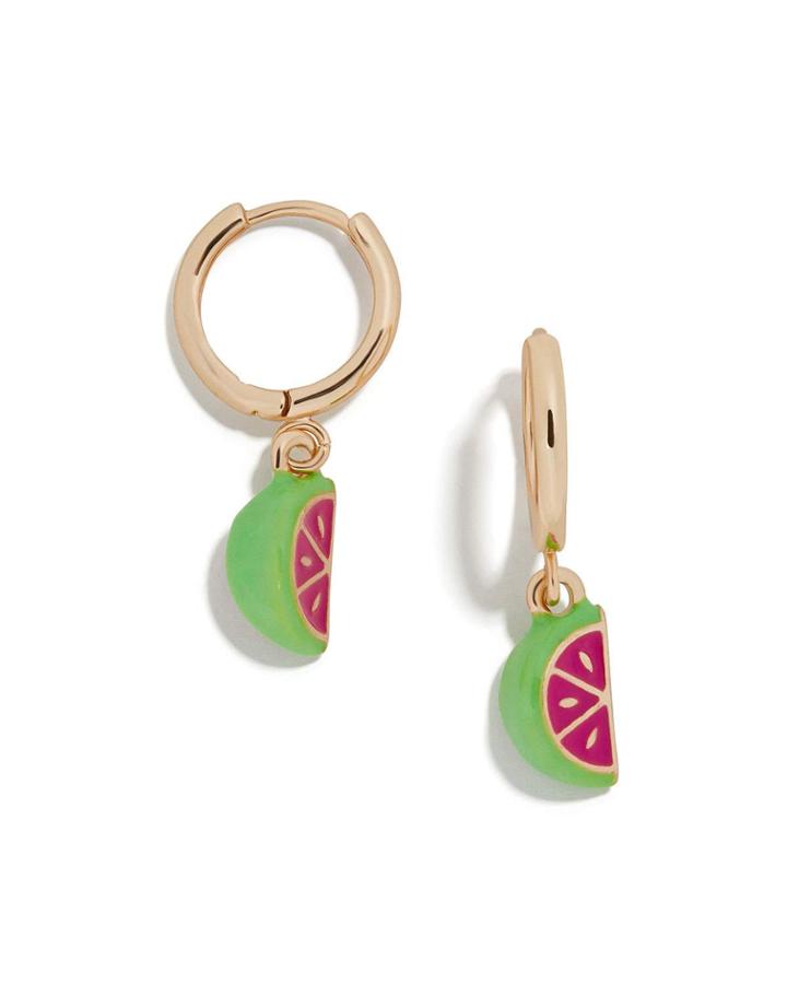 Posie Huggie Hoop Earrings